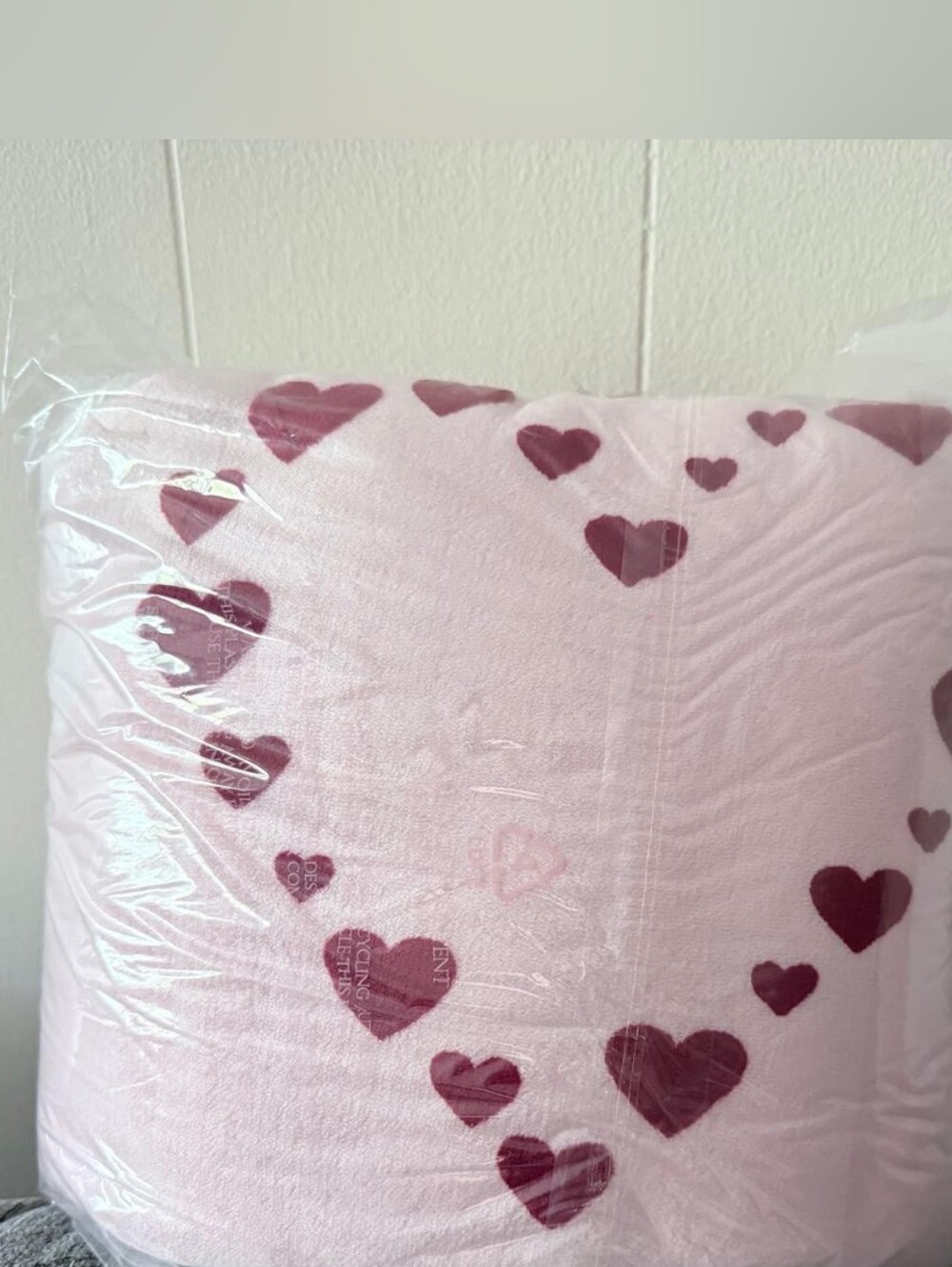 Victoria Secret Hearts Blanket
